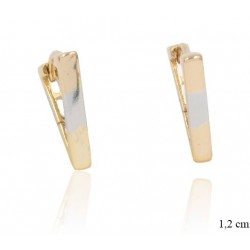 Kolczyki Xuping pozłacane 18k - MF12150