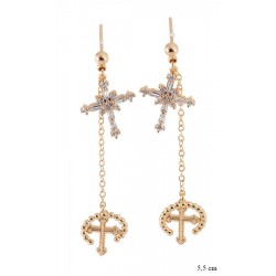 Kolczyki Xuping pozłacane 18k - MF11825