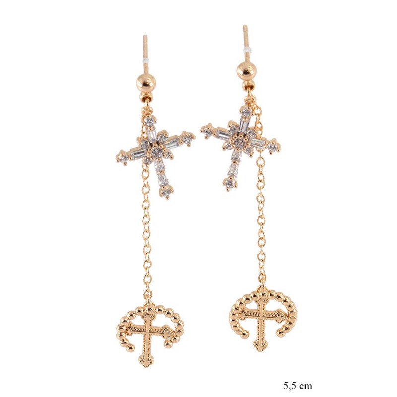 Kolczyki Xuping pozłacane 18k - MF11825