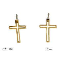 Kolczyki Stal 316L - MF11997