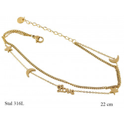 Bransoletka Xuping Stal 316L - MF13525