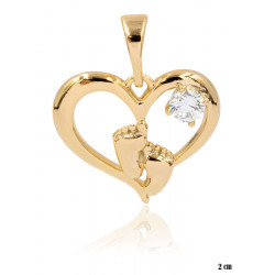Przywieszka Xuping pozłacana 18k - MF13394
