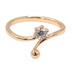 Pierścionek Xuping pozłacany 18k - MF14758