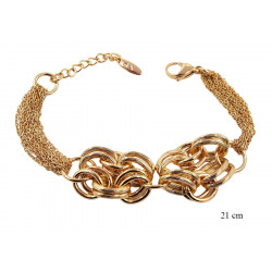 Bransoletka Xuping pozłacana 18k - MF15498