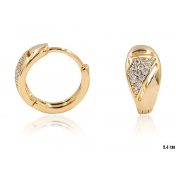 Kolczyki Xuping pozłacane 18k - MF16187