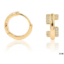 Kolczyki Xuping pozłacane 18k - MF16051