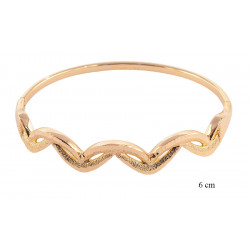 Bransoletka Xuping pozłacana 18 k - MF16153