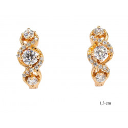 Kolczyki Xuping pozłacane 18k - MF16093