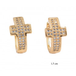 Kolczyki Xuping pozłacane 18k - MF16047