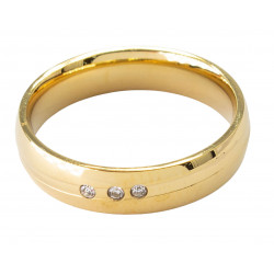 Pierścionek Xuping pozłacany 18k - MF16695