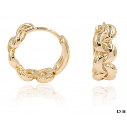 Kolczyki Xuping pozłacane 18k - MF16338