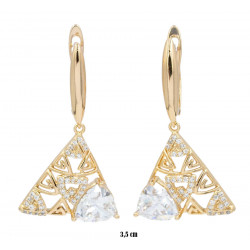 Kolczyki Xuping pozłacane 18k - MF15281