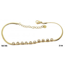Bransoletka Xuping Stal 316L - MF18103