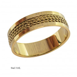 Pierścionek Xuping Stal 316L - MF18178