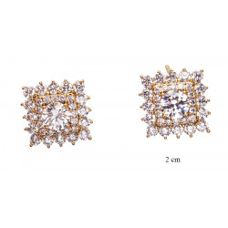 Kolczyki Xuping pozłacane 18k - MF17649