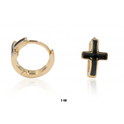 Kolczyki Xuping pozłacane 18k - MF18147