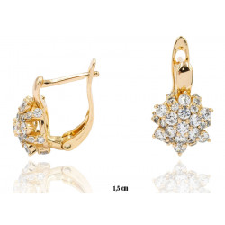 Kolczyki Xuping pozłacane 18k - MF18345