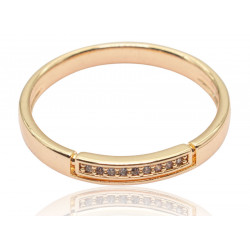 Pierścionek Xuping pozłacany 18k - MF19036