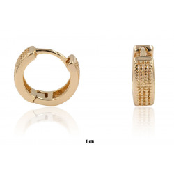 Kolczyki Xuping pozłacane 18k - MF17971