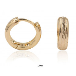 Kolczyki Xuping pozłacane 18k - MF18014