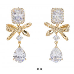 Kolczyki Xuping pozłacane 18k - MF17586
