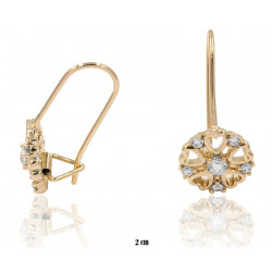 Kolczyki Xuping pozłacane 18k - MF18215