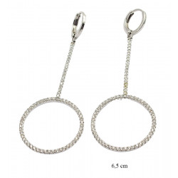 Kolczyki Xuping rodowane - MF18186
