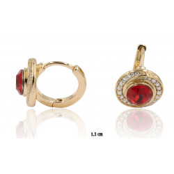 Kolczyki Xuping pozłacane 18k - MF17927