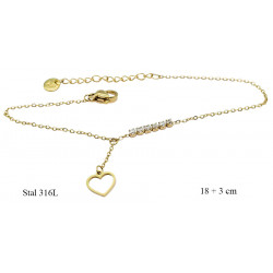 Bransoletka Xuping Stal 316L - MF20421