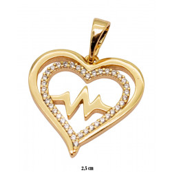 Przywieszka Xuping pozłacana 18k - MF20616
