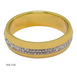 Pierścionek Xuping Stal 316L - MF20658