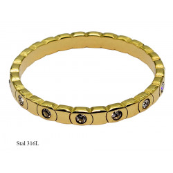 Pierścionek Xuping Stal 316L - MF20369
