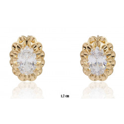 Kolczyki Xuping pozłacane 18k - MF21193