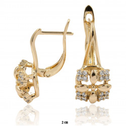 Kolczyki Xuping pozłacane 18k - MF20955