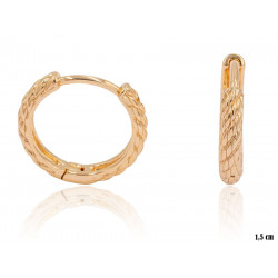 Kolczyki Xuping pozłacane 18k - MF21412