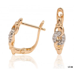 Kolczyki Xuping pozłacane 18k - MF21417