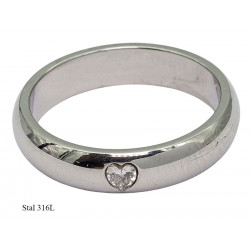 Pierścionek Xuping Stal 316L - MF22129