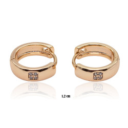 Kolczyki Xuping pozłacane 18k - MF23341