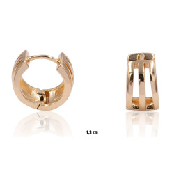 Kolczyki Xuping pozłacane 18k - MF23157