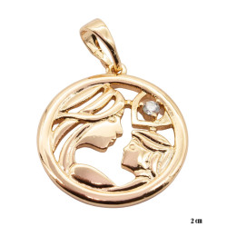 Przywieszka Xuping pozłacana 18k - MF21558