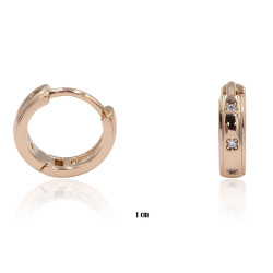 Kolczyki Xuping pozłacane 18k - MF23141