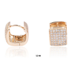 Kolczyki Xuping pozłacane 18k - MF23202