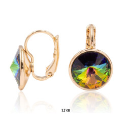Kolczyki Xuping pozłacane 18k - MF22663-3
