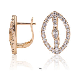 Kolczyki Xuping pozłacane 18k - MF23288