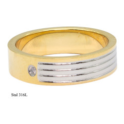 Pierścionek Xuping Stal 316L - MF24792