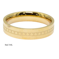 Pierścionek Xuping Stal 316L - MF24980