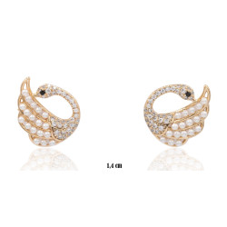 Kolczyki Xuping pozłacane 18k - MF22879