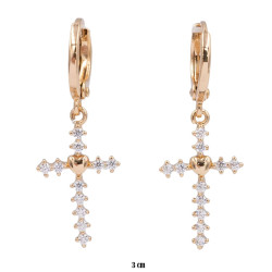 Kolczyki Xuping pozłacane 18k - MF23299