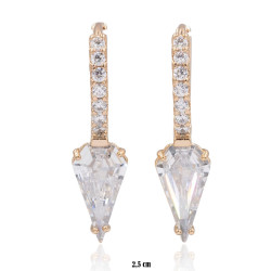 Kolczyki Xuping pozłacane 18k - MF23600