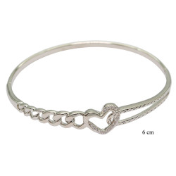Bransoletka Xuping rodowana - MF25695